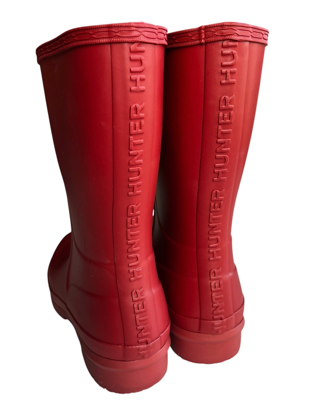 US 8 Hunter Red Tall Rain Boots “Liberty Tall” - Picture 3 of 11
